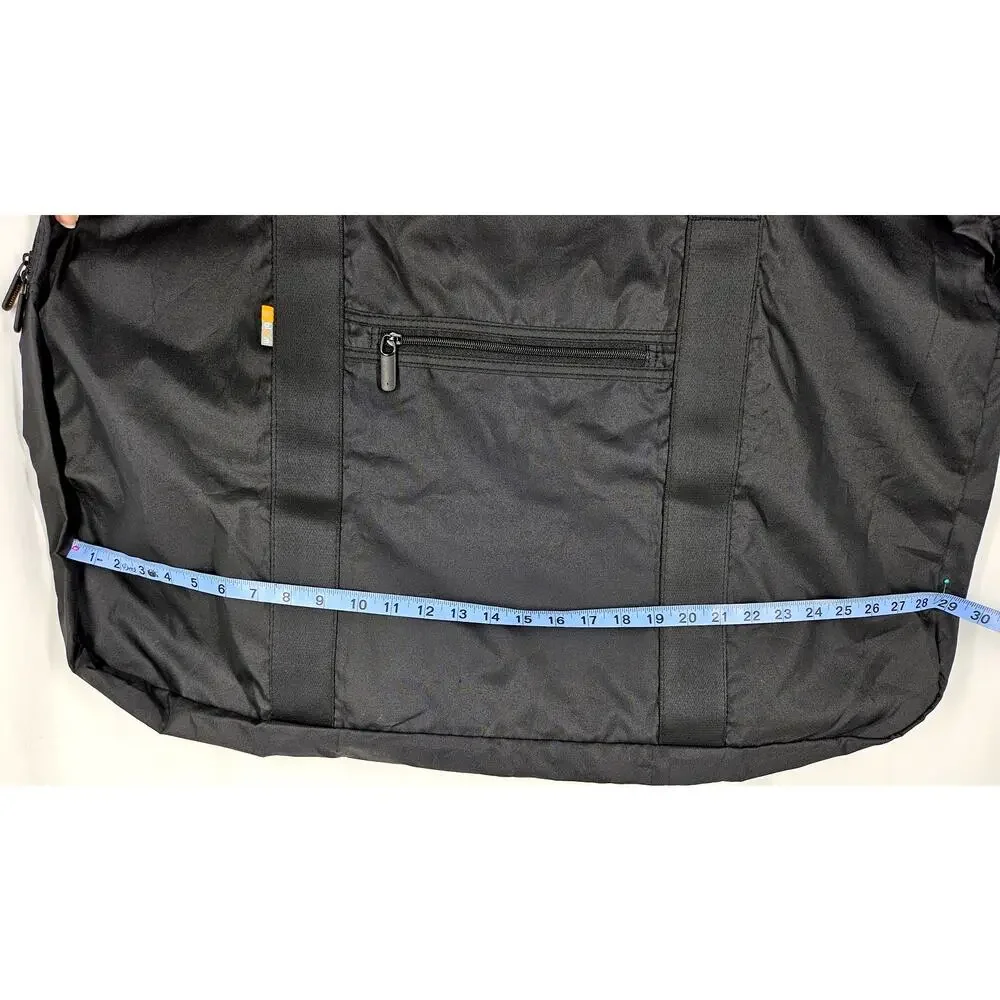 BLOOM COCO GO CARRYBAG – BLACK DUFFLE – CONVENIENT PACKABLE POUCH – MULTIPURPOSE